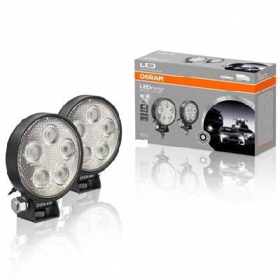 Osram LEDriving Lightbar Round VX70-SP LEDWL102-SP 12/24V 8W doplnkové diaľkové LED svietidlo Spot Beam OSRAM LEDWL102-SP
