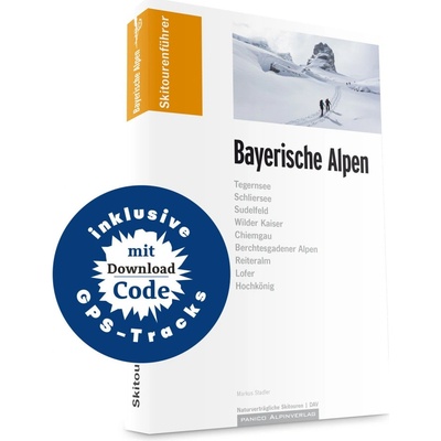 Panico Skialpinistický průvodce Bayerische Alpen: Bavorské Alpy včetně GPS so