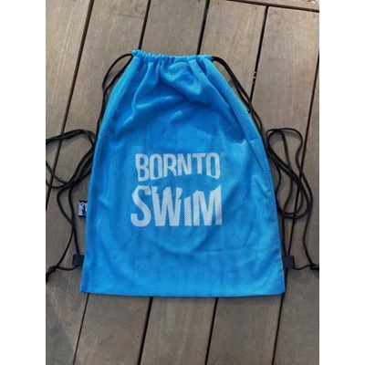 BornToSwim торба за плуване borntoswim mesh bag 1 син