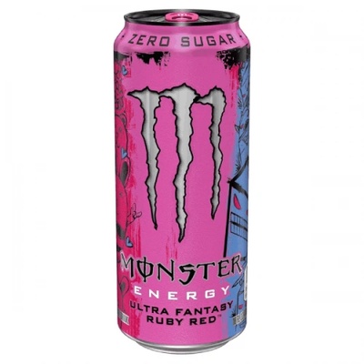 Monster Енергийна напитка Monster Ruby Red 500мл