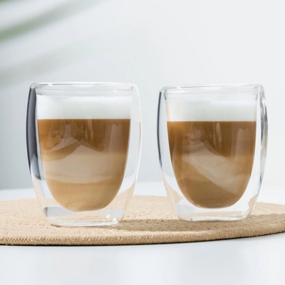 Haushalt international Haushalt international Poháre na Latte Macchiato 2 x 350 ml