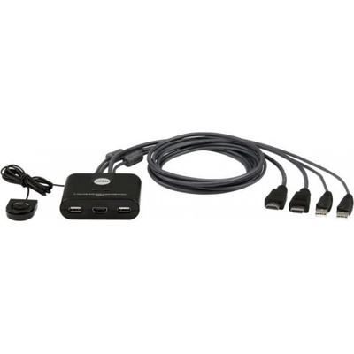 Kvm aten cs22hf, Дву портов usb hdmi (cs22hf)