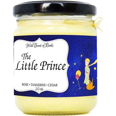 With Scent of Books Ароматна свещ - Малкият принц, 212 ml (THE LITTLE PRINCE_212)