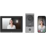 Uniview Vdp ip многопостови устройства kit/201s/372s - комплект за домофонна система, ip връзка и монтаж (unv kit 201s/372s)
