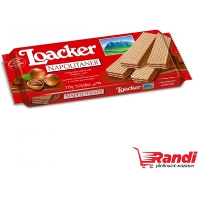 Loacker Вафли Loacker неаполитанер 175гр
