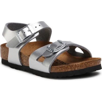 Birkenstock Сандали Birkenstock Rio Kids 1019201 Сребрист (Rio Kids 1019201)