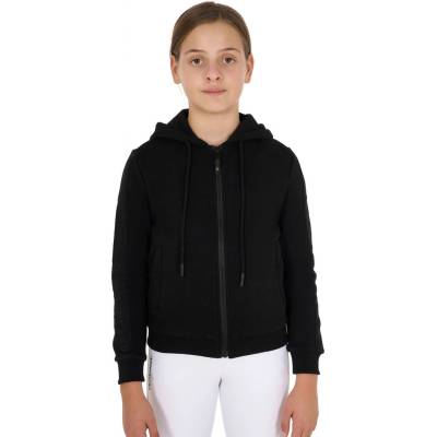 Equestro Mikina Fleece dětská černá