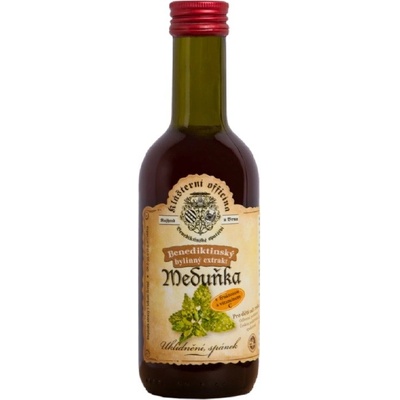 Kláštorná officína Bylinkový sirup medovka 250 ml