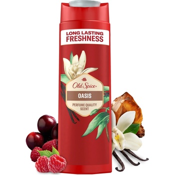 Old spice Oasis sprchový Gél 3 v 1 400 ml