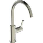 Ideal Standard Смесител за умивалник Ideal Standard Atelier Joy, висок, сребрист, Silver Storm, едноръкохватков (BC778GN)