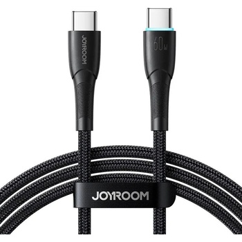 JOYROOM Кабел Joyroom SA32-CC3 Starry, USB-C към USB-C, 60W, 1m, черен (SA32-CC3 1m Bl)