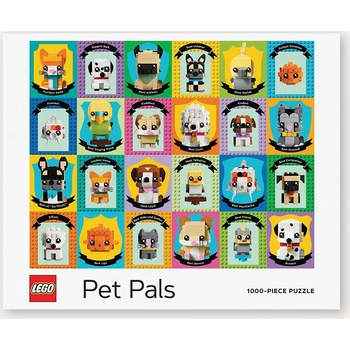 Chronicle Books - Puzzle Lego: Pet Pals - 1 000 piese