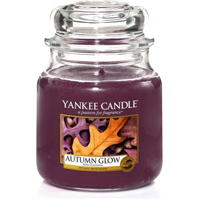 Yankee Candle Ароматна свещ в среден буркан Yankee Candle Autumn Glow (1556219E)