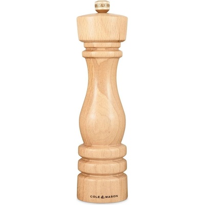 Cole & Mason London Precision+ prírodný buk mlynček na korenie 22 cm