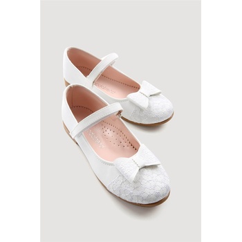 Moda Trend Детски обувки с дантела 31-36 - Бели #331341 (331341_Бяло)