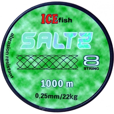 ICE FISH Pletená šňůra SALTZ 0,32mm 215m 0,32mm 38kg