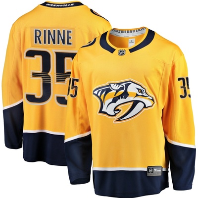 Fanatics Dres Nashville Predators #35 Pekka Rinne Breakaway Alternate Jersey