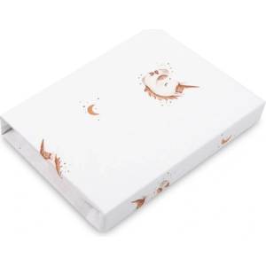  Чаршаф с ластик Unicorn памучен 60X120 Sensillo