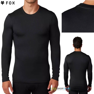Fox Tecbase Fire LS shirt dámsky black