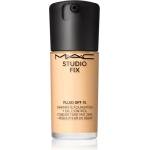 MAC Cosmetics Studio Fix Fluid SPF 15 24HR Matte Foundation + Oil Control матиращ фон дьо тен SPF 15 цвят NC13 30ml