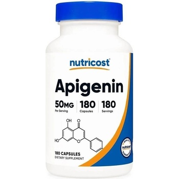 Nutricost Apigenin, 50 mg, 180 капсули, Nutricost (67846 (534101) NC)
