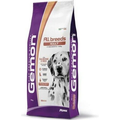 COBBYS PET GEMON Dog All Breeds Adult losos a ryža 15 kg