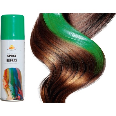 Fiestas Guirca Párty sprej barva na vlasy zelená 125 ml