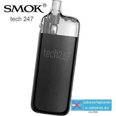 Smoktech Tech247 Pod 1800 mAh Black 1 ks