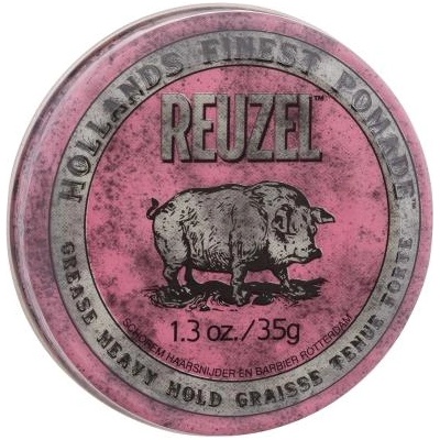 Reuzel Hollands Finest Pomade Grease Heavy Hold восъчна помада за коса 35 g за мъже