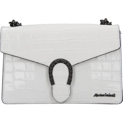 Marina Galanti dámská kožená crossbody kabelka Manett bílá
