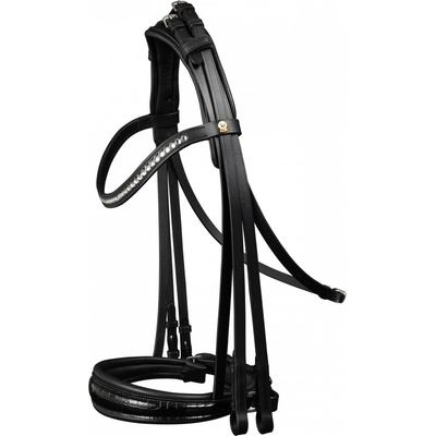 Waldhausen Drezurní uzda S Line Magic černá