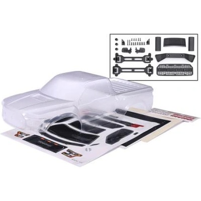Traxxas каросерия 2017 Ford Raptor прозрачна (без скоби)