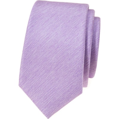 Avantgard Kravata Slim Lux 571-22349 lila – Zboží Dáma
