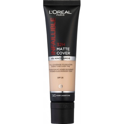 L'Oréal Paris Infaillible 24H Fresh Wear dlouhotrvající make-up 145 Rose Beige 30 ml