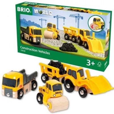 BRIO - Комплект строителни машини (33658)