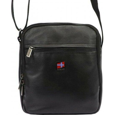 Nordee pánské Crossbody MSD-02 GM07 NAPPA černá