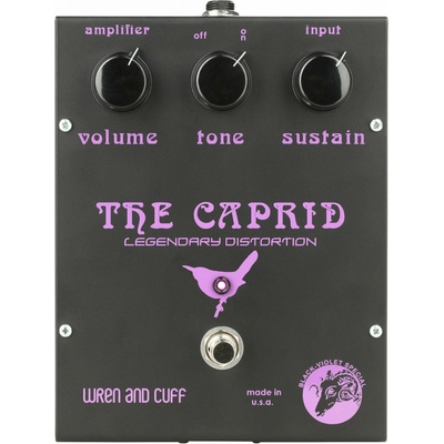 Wren and Cuff Caprid OG Black-Violet Fuzz