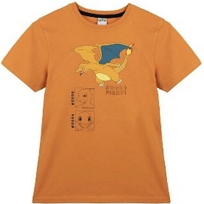 Dětské tričko Pokémon Charizard oranžové – Zbozi.Blesk.cz