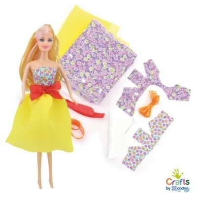 ANDREU Toys - Дизайнерски комплект с кукла (1270103)