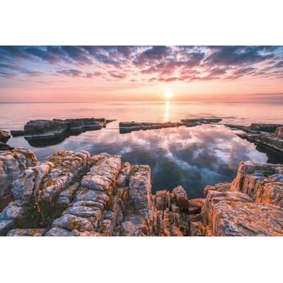 Komar Vliesová fototapeta Spiegelküste rozměry 368 x 248 cm