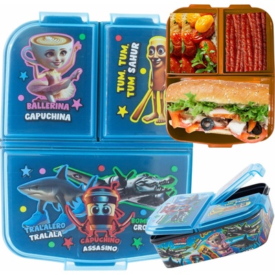 Stor multi box na desiatu Italian Brainrot