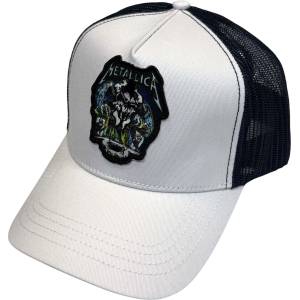 Metallica Stage Pit Шапка с козирка Navy Blue & White UNI (<![CDATA[METMBCAP16WN]]>)