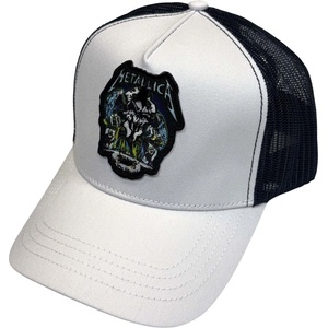 Metallica Stage Pit Шапка с козирка Navy Blue & White UNI (METMBCAP16WN)