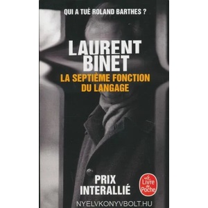 La septieme fonction du langage | Laurent Binet (ISBN: 9782253066248)