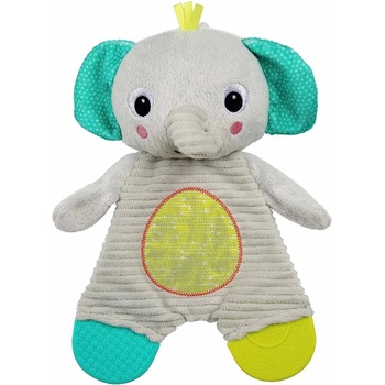 Image 1 of Bright Starts Играчка за гушкане Bright Starts - Snuggle & Teethe, Слонче (8916)
