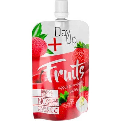 Day Up Пауч с личи, ябълка и ягода 100г