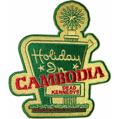 Nažehlovačka Dead Kennedys - Holiday In Cambodia