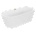 Mexen Luna 170x80 cm white/gold (52031708000-50)