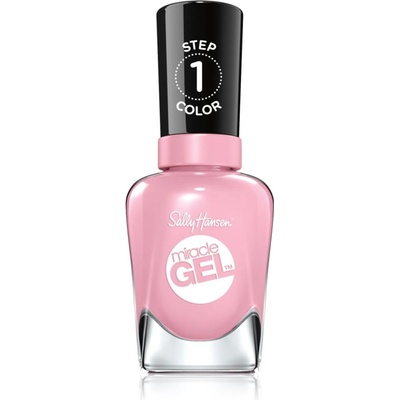 Sally Hansen Miracle Gel гел лак за нокти без използване на UV/LED лампа цвят 160 Pinky Promise 14, 7ml