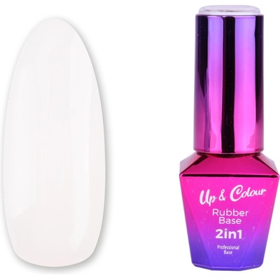 Molly Lac Rubber Base Up & colour 2v1 alabaster 10 ml